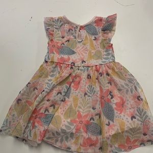 Baby Girl Spring Tulle Floral Dress